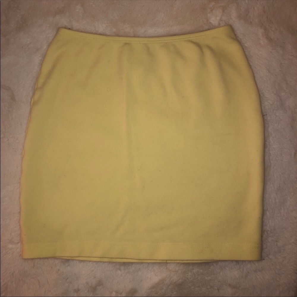 American Apparel Ponte Mini Skirt Size Small